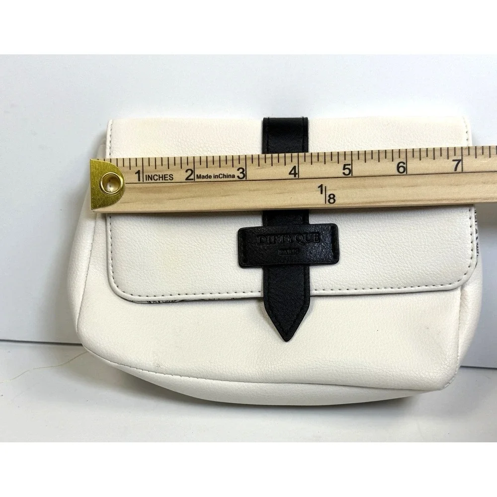 Diptyque Paris x Qatar Airways Amenity Kit Pouch White Black Travel Cosmetic Bag